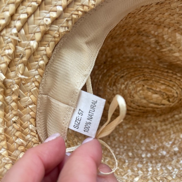 Straw sun hat - Picture 5 of 8